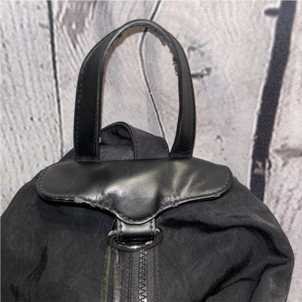 Rebecca Minkoff Black Nylon/Leather Mini Backpack And Belt Bag Lot of 2! - Picture 4 of 10